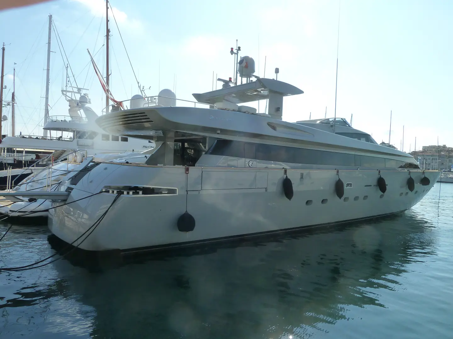 Representative photograph of a Baglietto boat