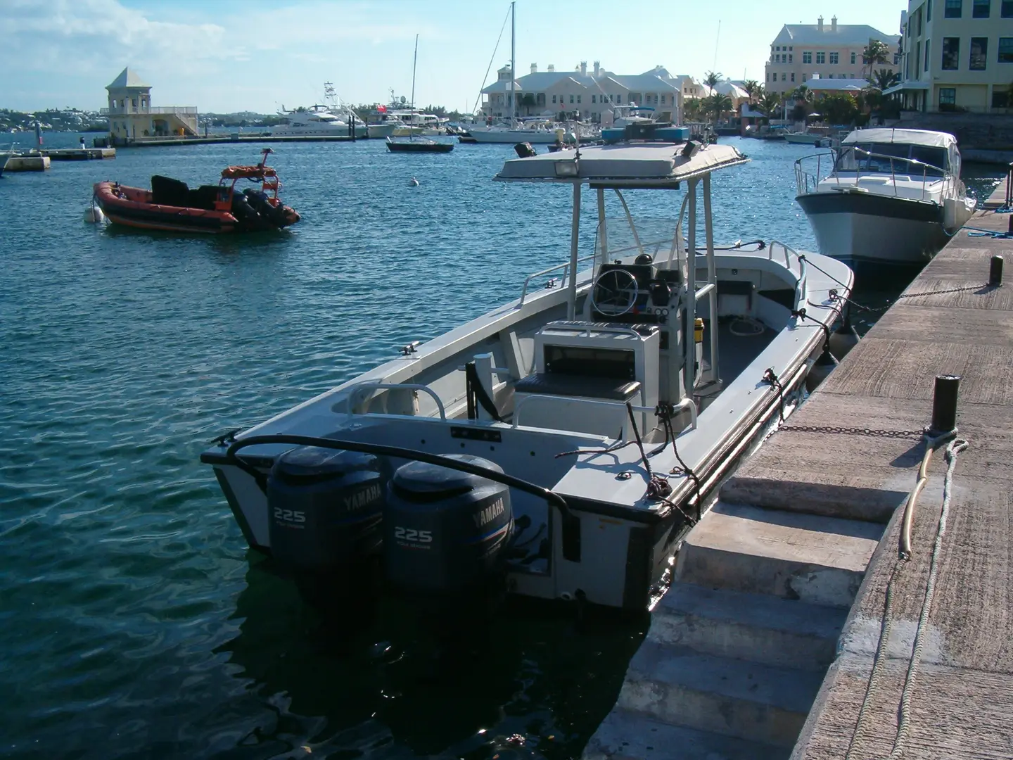 Representative photograph of a Boston Whaler boat