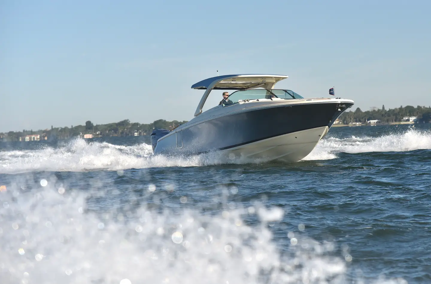 Representative photograph of a Chris-Craft boat