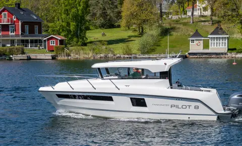 Representative photograph of a Finnmaster boat