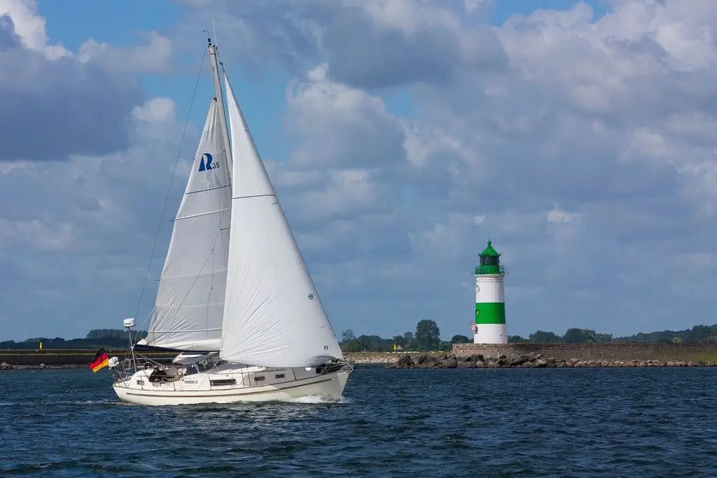 Representative photograph of a Hallberg-Rassy boat