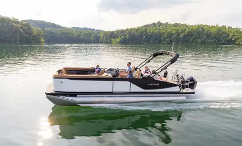 Harris Pontoons, representative image from the Harris Sunliner 29