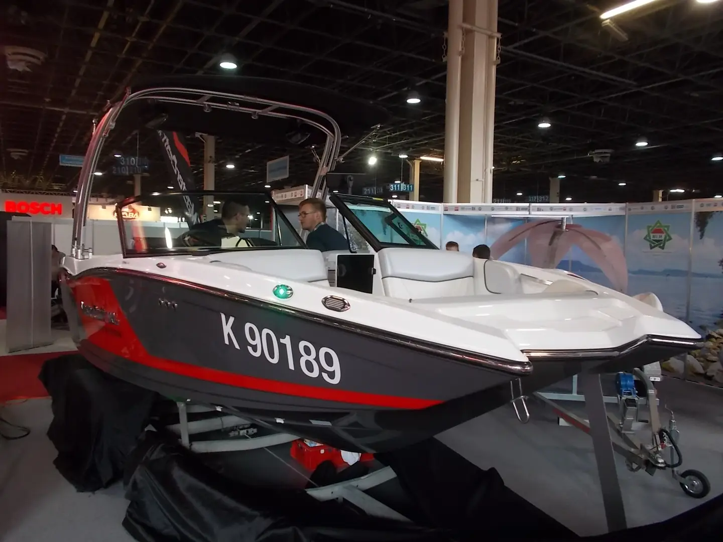 Representative photograph of a MasterCraft boat