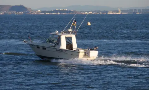 Representative photograph of a Pursuit Boats boat