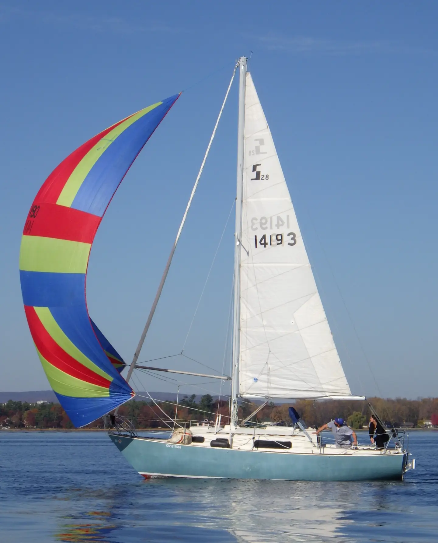 Representative photograph of a Sabre Yachts boat