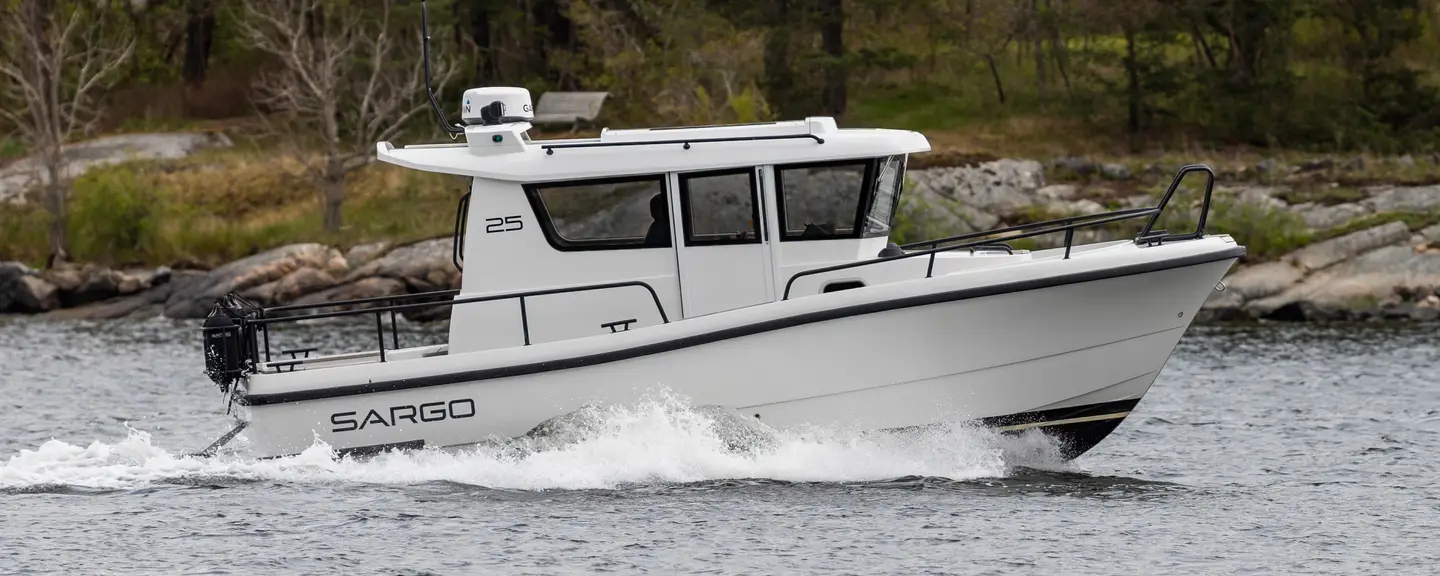 Representative photograph of a Sargo boat