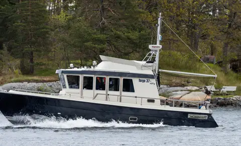 Representative photograph of a Targa boat
