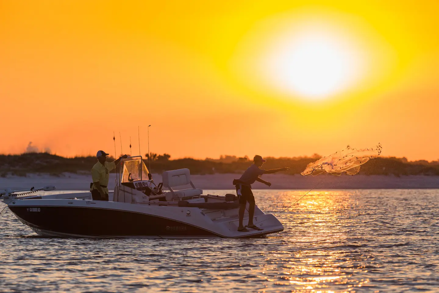 Representative photograph of a Yamaha Boats boat