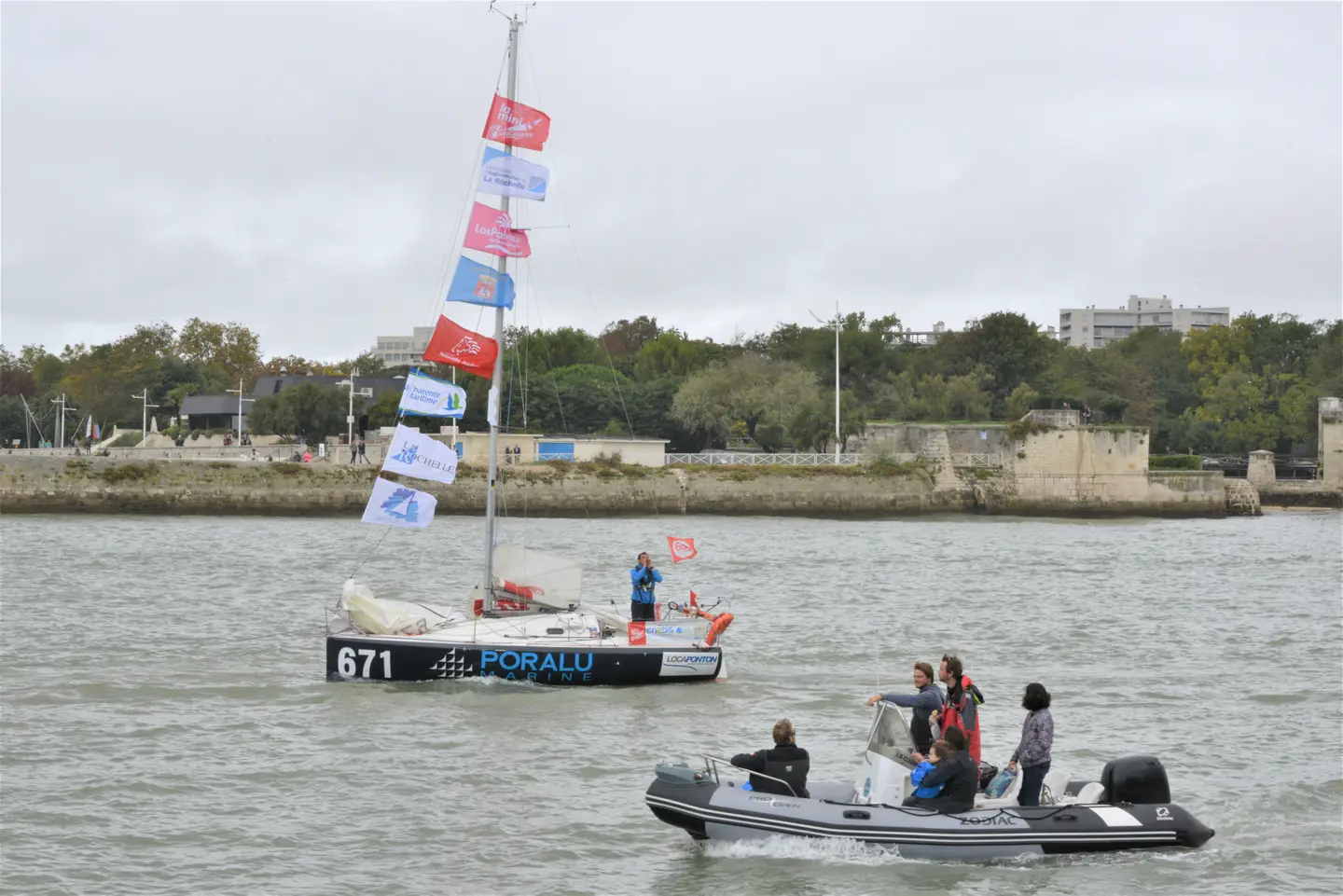 Representative photograph of a Zodiac Nautic boat