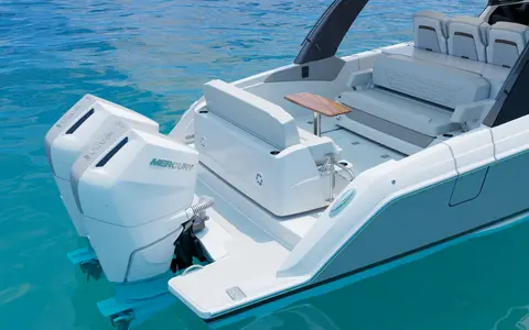 Tiara Yachts, representative image from the Tiara 35 LS